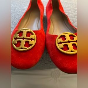 Tory Burch Red flats 🥿